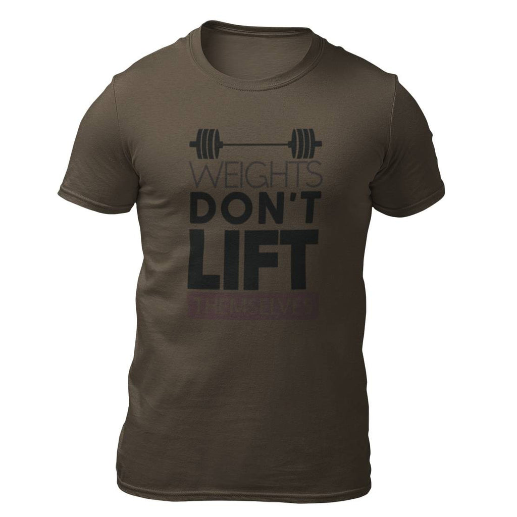 Tricou Greutatile nu se ridica singure