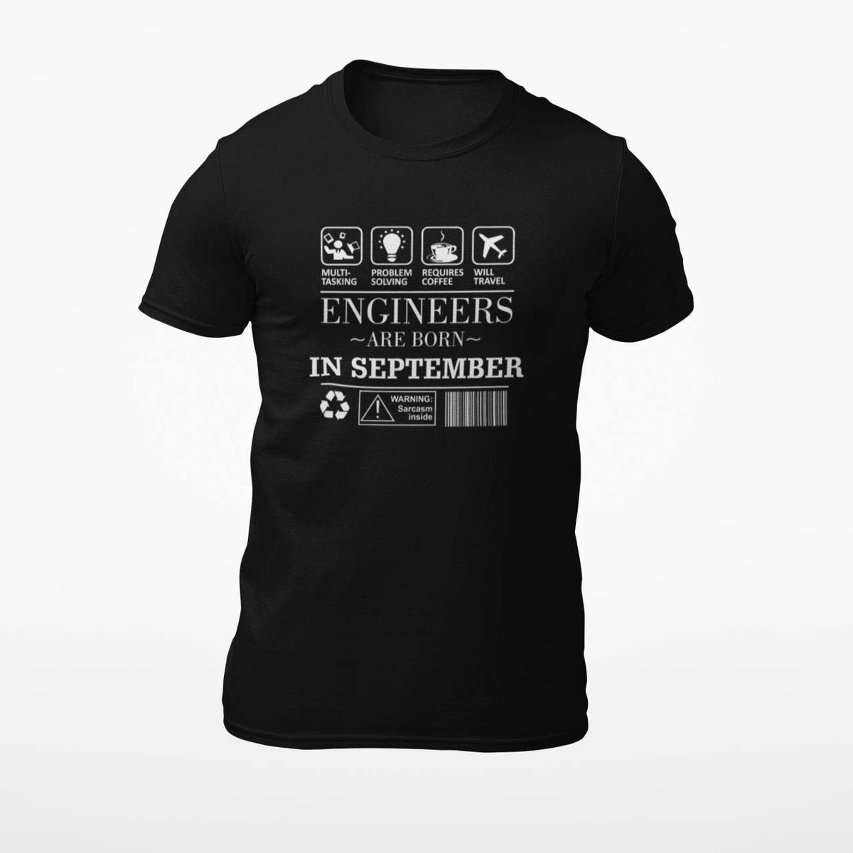 Tricou personalizat Engineers are born in september