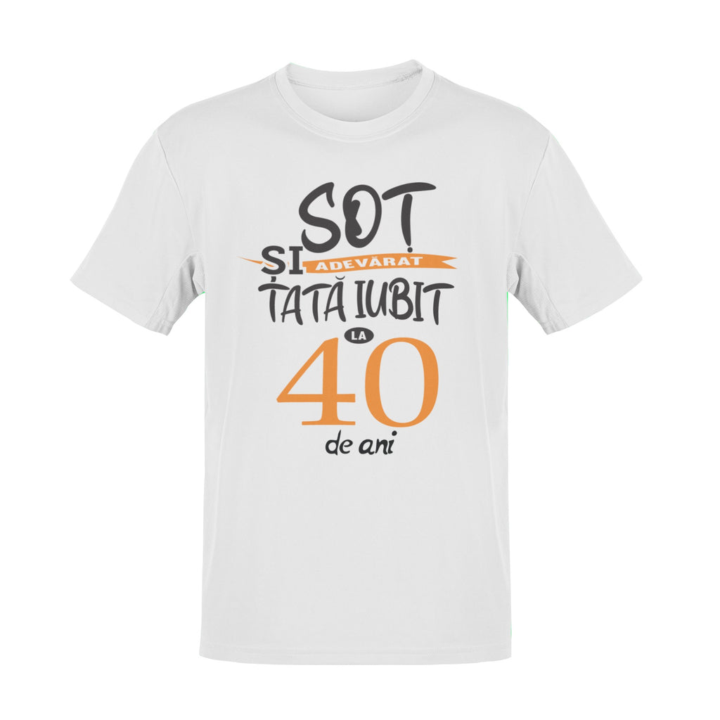 Tricou Sot adevarat si Tata iubit la 40 de ani