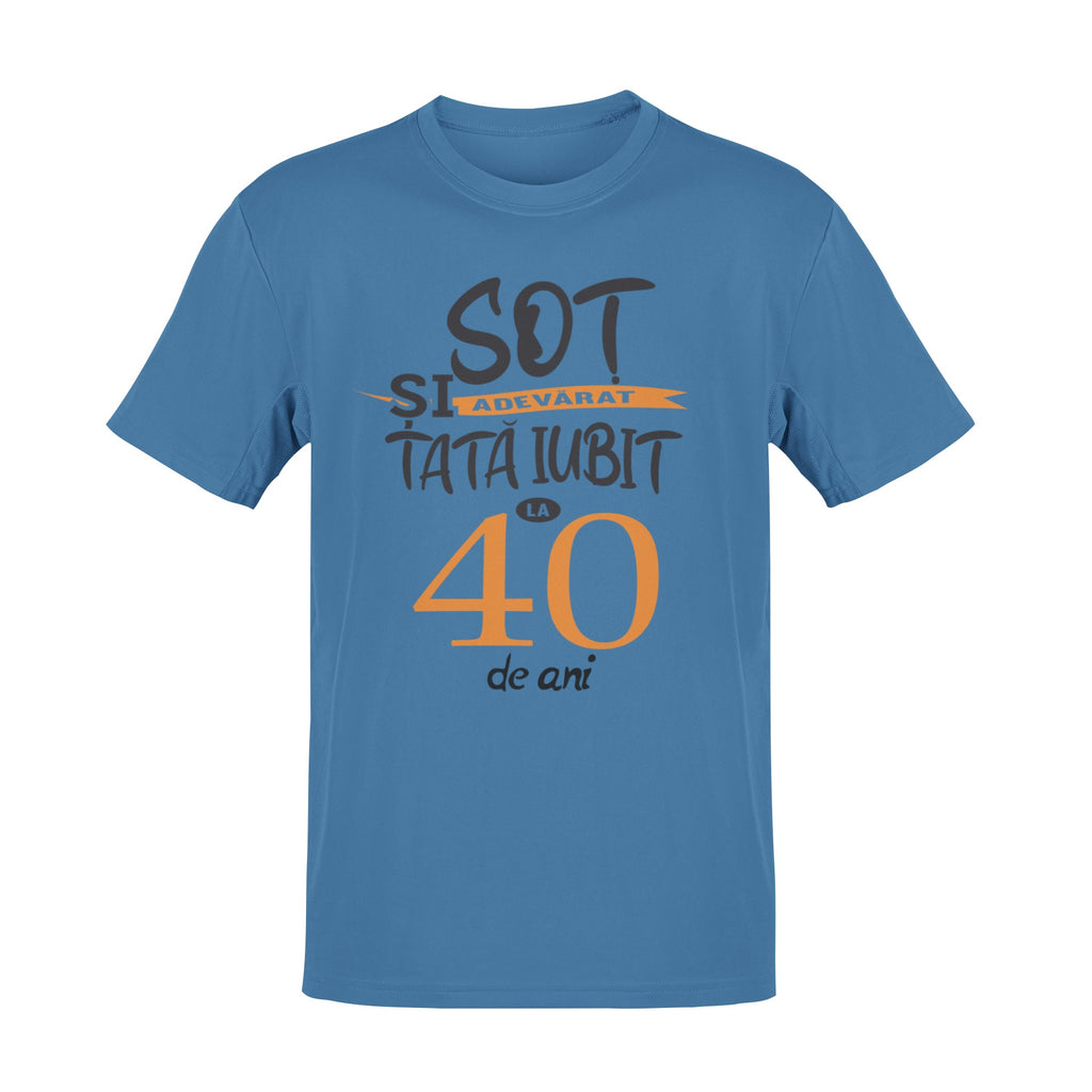 Tricou Sot adevarat si Tata iubit la 40 de ani