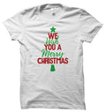 Tricou craciun We wish you a Merry Christmas