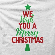 Tricou craciun We wish you a Merry Christmas