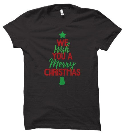 Tricou craciun We wish you a Merry Christmas