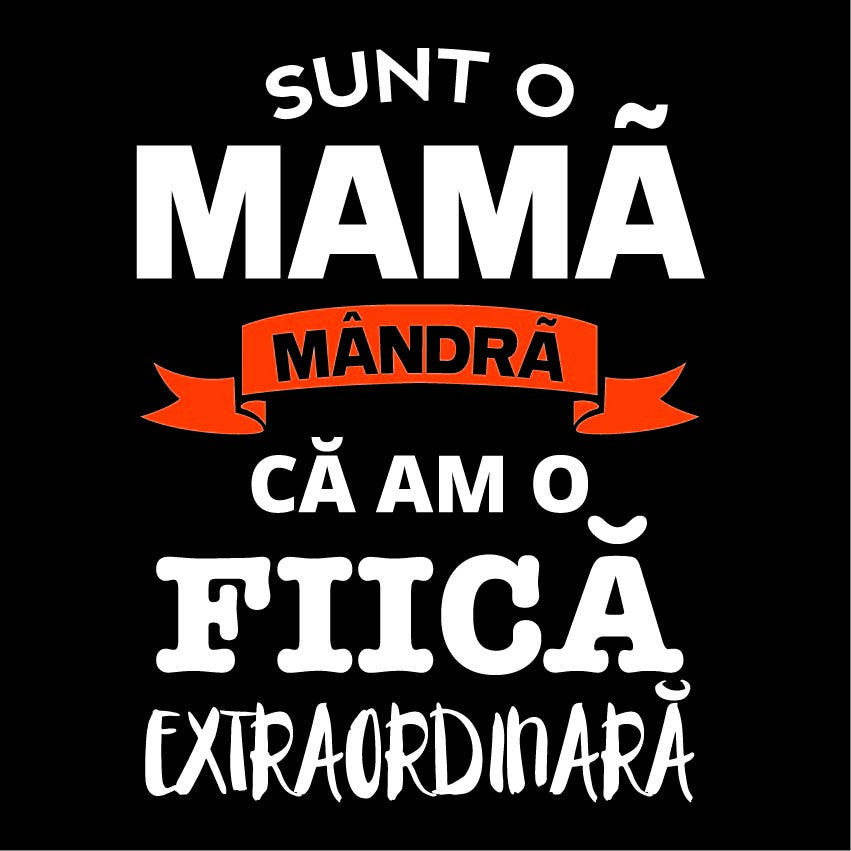 Tricou personalizat Asa arata o mama mandra cu fiica